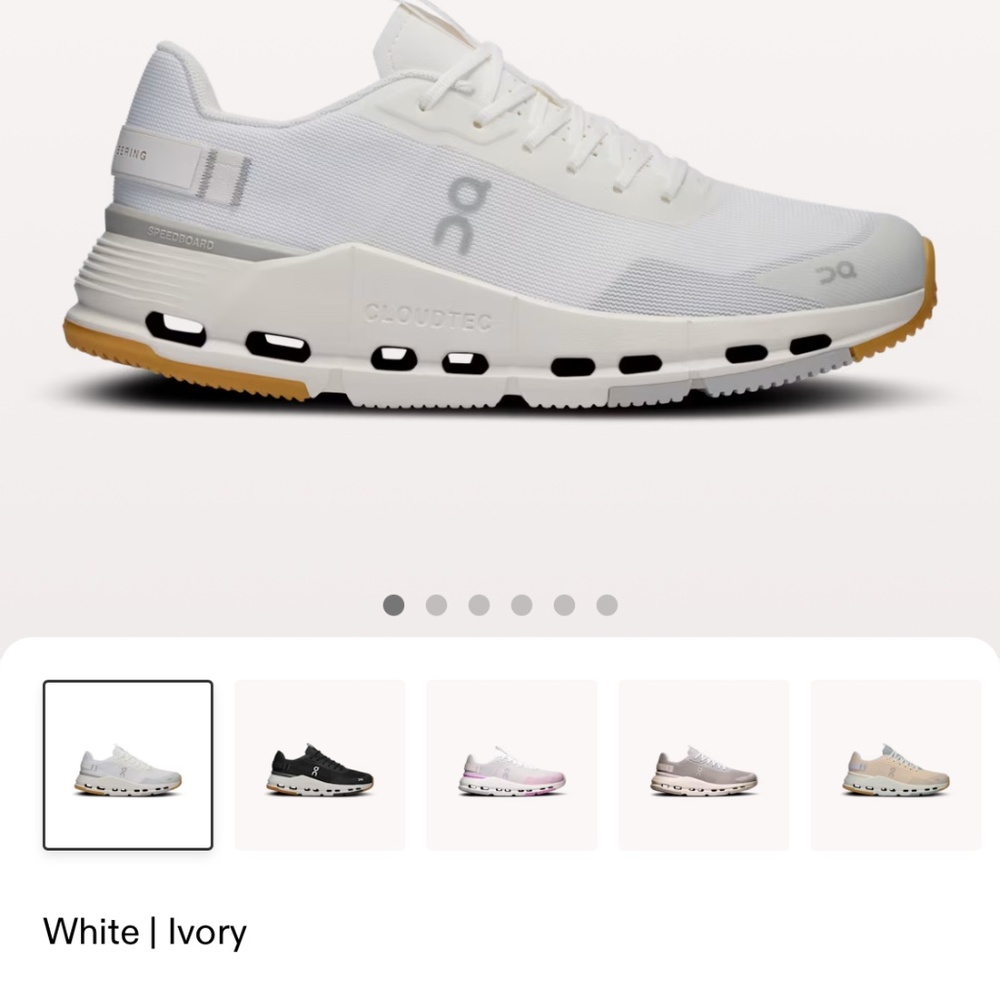 New in box! On Cloudnova Form 2- size 6.5